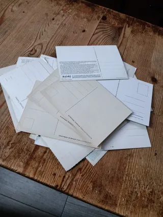 20 Vecchie Cartoline Non Scritte