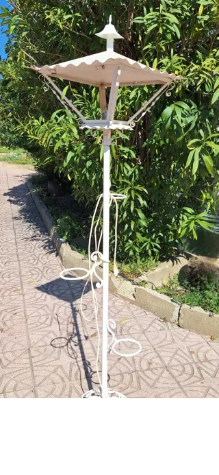 Farola de forja para exterior