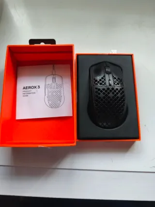 SteelSeries Aerox 3 RGB – Ratón gaming ultraligero