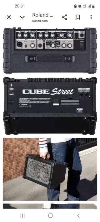 Amplificador Roland CUBE Street