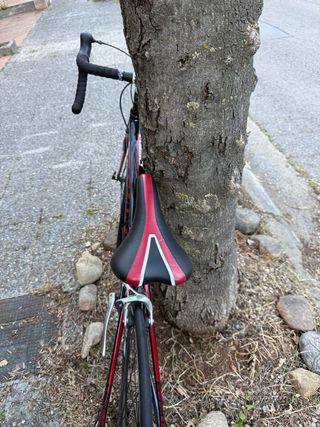 Bicicleta de carretera Giant Negra/Roja