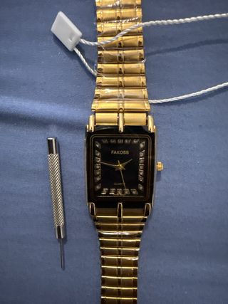 Reloj FAKOSS Dorado y Negro