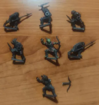 Figuras Orcos Moria Señor Anillos Warhammer