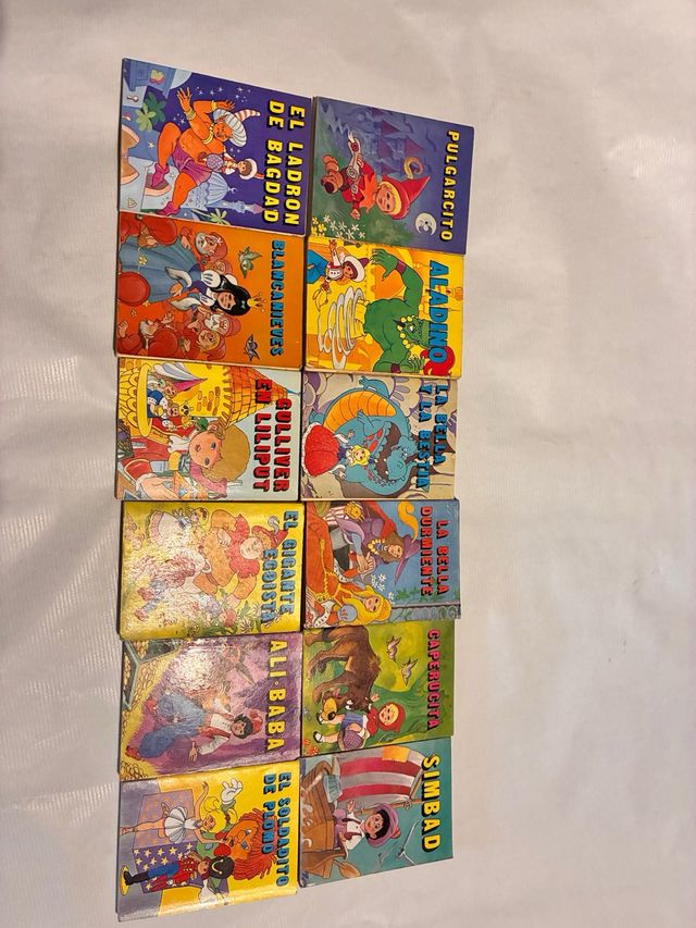 Lote de 12 minilibros – ideal para niños/coleccion