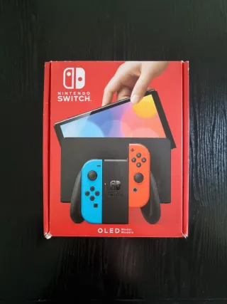 Nintendo Switch OLED Azul/Naranja