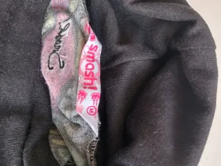 Vestido manga larga estampado