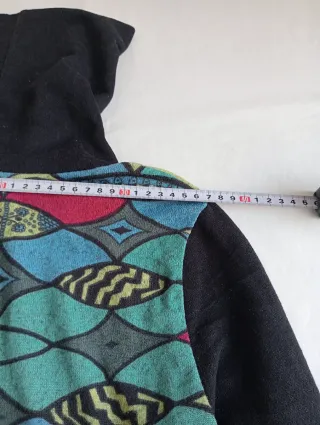 Vestido manga larga estampado