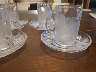 6 Bicchieri e Piattini Caffè o altro Soga Japan