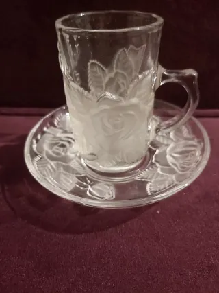6 Bicchieri e Piattini Caffè o altro Soga Japan