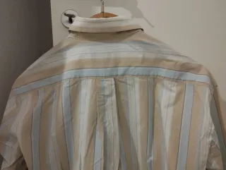 Camicia uomo maniche lunghe a righe XL nuova