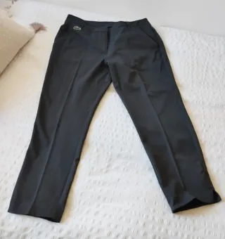 Pantalón Lacoste Sport Talla 40 Gris antracita.