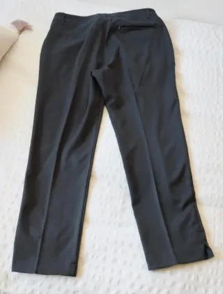 Pantalón Lacoste Sport Talla 40 Gris antracita.