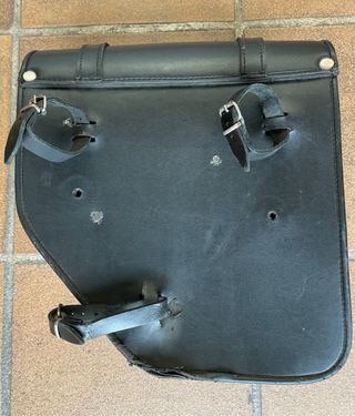 Alforja de moto.