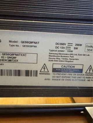 Samsung QE55Q9FNAT TV