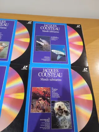 Colección Discos Láser Jacques Cousteau Mundo Subm