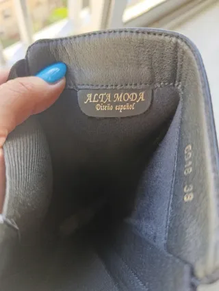 Botas altas negras