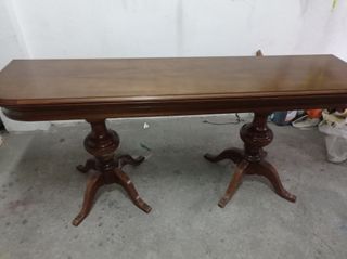 Mesa antigua madera baja 76 cm