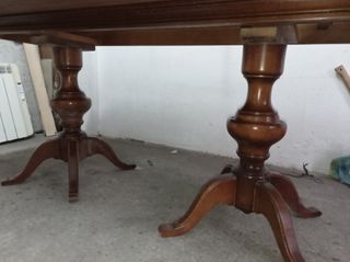 Mesa antigua madera baja 76 cm
