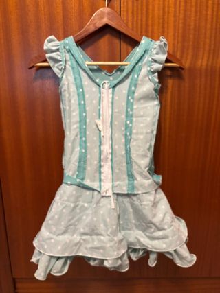 Traje corto flamenca niña 4 años