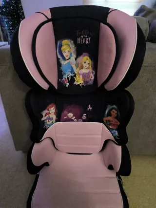 Silla de coche princesas disney