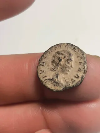 Moneda Denario Romano Limes Julia Mamaea