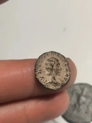 Moneda Denario Romano Limes Julia Mamaea