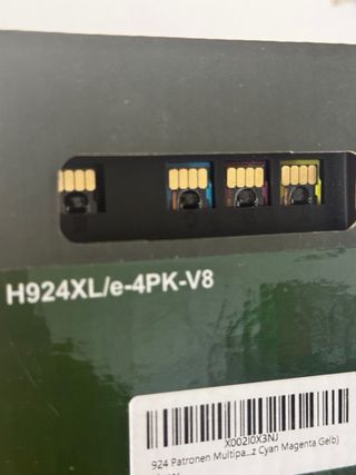 924 XL con chip per HP OfficeJet Pro 8122e 8132e