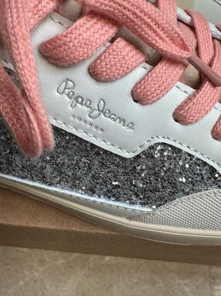 Zapatillas Pepe Jeans Beige y Rosa