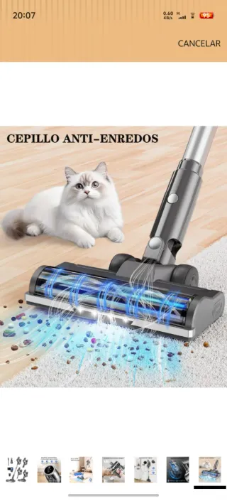 Aspiradora Escoba VC7211 Sin Cable