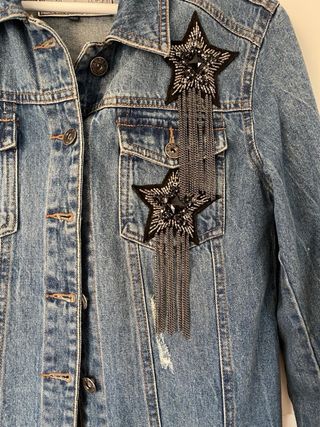 Cazadora vaquera larga ONLY