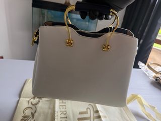 Borsa donna KESSLORD beige, blu, bianca