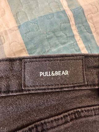 Pantalón vaquero mujer gris