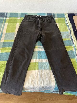Pantalón vaquero mujer gris
