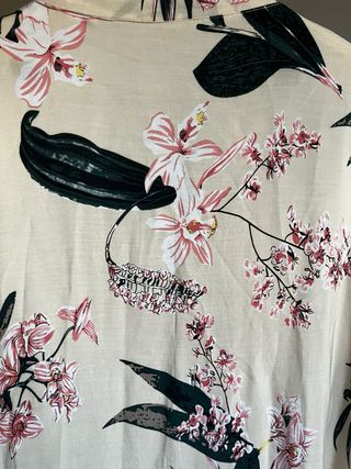 Kimono estampado floral talla única