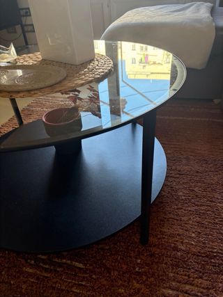 Tavolo da centro VITTSJÖ IKEA 75cm in vetro