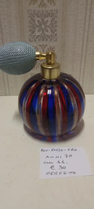 Bottiglia profumo Murano