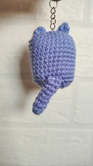 Portachiavi gattino amigurumi uncinetto