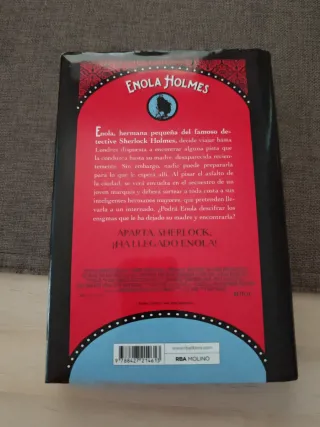 3 Libros "Enola Holmes"