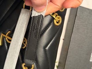 Bolso YSL Loulou Negro y Dorado