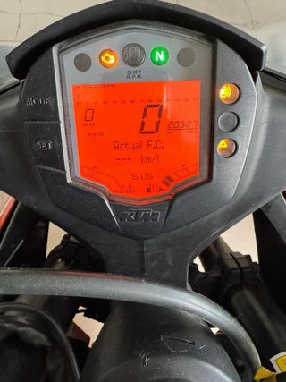 KTM RC 125 2018 Naranja/Blanca