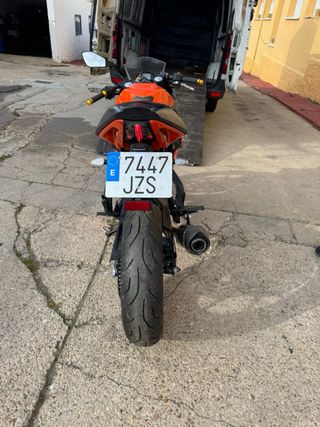 KTM RC 125 2018 Naranja/Blanca