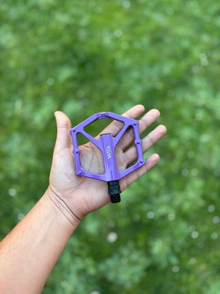 Pack Puños y Pedales Morados