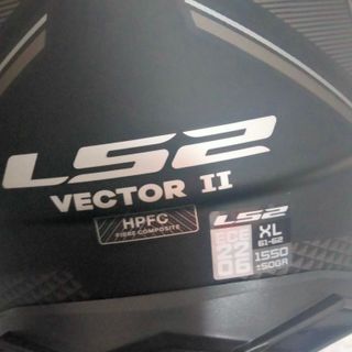 Casco Integral  Vector II Alizer Black Matt Blue