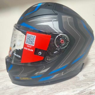 Casco Integral  Vector II Alizer Black Matt Blue