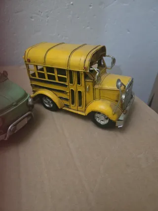 Coches Vintage Decoración (3 Piezas)