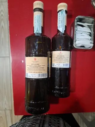 Bottiglie vuote da collezione Grappa 903 Barrique