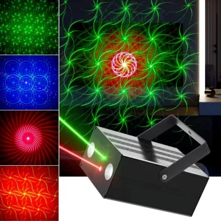 Luz LED DJ Fiesta RGB USB Control Remoto