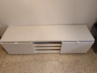 Mueble TV blanco