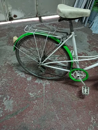 Bicicleta GAC Clásica Vintage Blanca