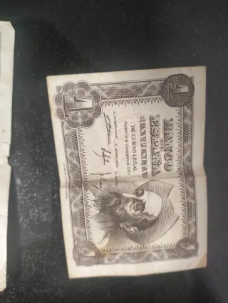 Lote de billetes antiguos